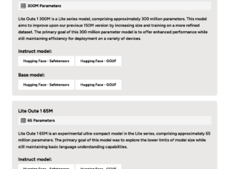 OuteAI Unveils New Lite-Oute-1 Models: Lite-Oute-1-300M and Lite-Oute-1-65M As Compact Yet Powerful AI Solutions