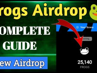 Frogs Mining Airdrop | Step-by-Step Guide to Earn $100 to $1000 | 100% Confirmation