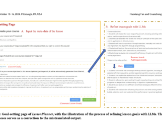 LessonPlanner: A Tool for Enhancing Novice Teachers' Effectiveness by Integrating Large Language Models with Structured Pedagogical Strategies to Improve Lesson Planning Quality