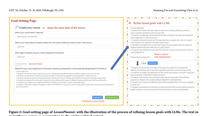 LessonPlanner: A Tool for Enhancing Novice Teachers' Effectiveness by Integrating Large Language Models with Structured Pedagogical Strategies to Improve Lesson Planning Quality