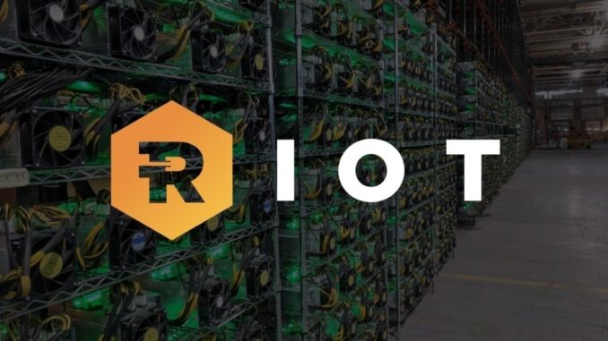 Riot Platforms Acquires 16.9% Stake in Bitfarms Ltd.