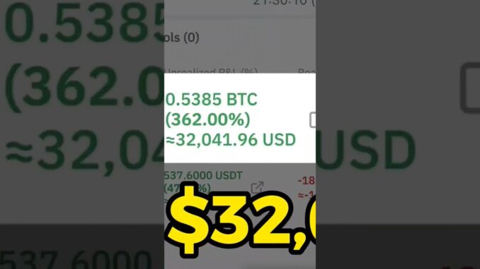 $42,100 Earned from 3 Crypto Futures Trades