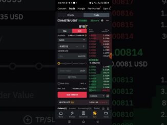Buy and Sell crypto tokens on Bybit ||Bybit trading guide [HMSTR] #crypto #trading #hmstr #tutorial