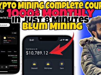 CRYPTO MINING COMPLETE COURSE IN JUST 8 MINUTES | BLUM AIRDROP | BLUM MINING | HOW TO GET AIRDROPS