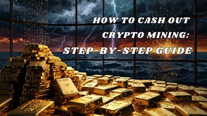 How to Cash Out Crypto Mining - Step by Step Guide