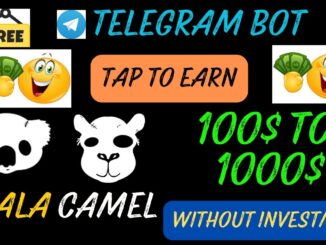 KOALA and CAMEL FREE TELEGRAM BOT MINING AIRDROP | 100$ to 5000$ PROFIT | LISTING SOON - JOIN FAST