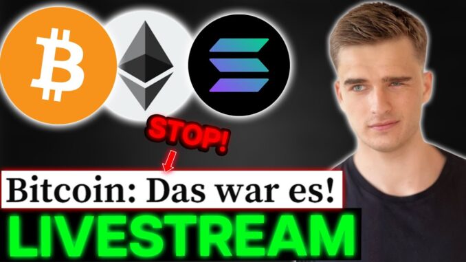 Krypto: Müssen wir uns langsam SORGEN machen? | Bitcoin & Altcoin Livestream