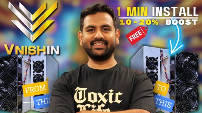 VNISH Installation guide | FREE , BEST & EASY way 🔥 Crypto Mining India #bitcoinmining #cryptomining