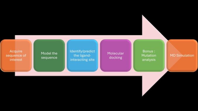 Bioinformatics Beginners Part 1: Mining, modelling, active site, molecular docking, mutagenesis