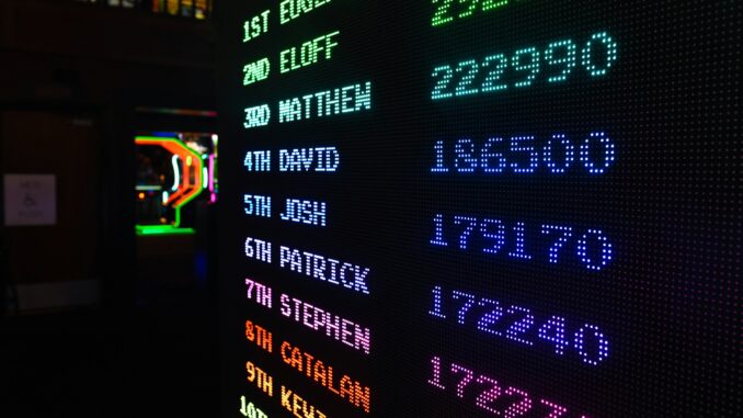 Video game leaderboard illustrating Endor Labs' new tool for evaluating and scoring AI models.