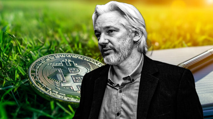 Julian Assange thinks blockchain has a higher purpose than Bitcoin