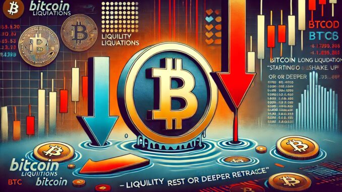 Bitcoin Long Liquidations ‘Starting To Shake Things Up’ – Liquidity Reset Or Deeper Retrace?