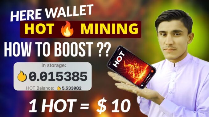 Herewallet's Hot Mining: Your Guide to Boosting Mining Speeds! | Hot Mining Boost