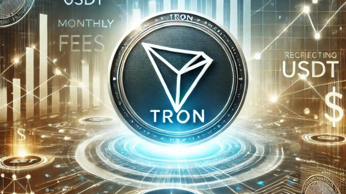 TRON Records $200M in Monthly Fees and Rising USDT Transactions, What Does This Signal?