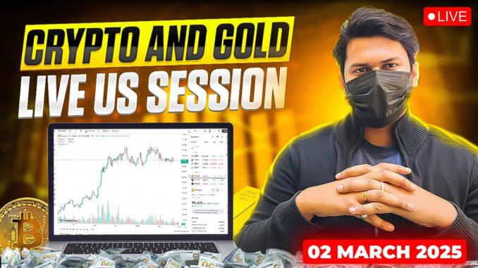 2 March Bitcoin Live : Gold And Crypto Live for Beginners | #cryptotrading #btclive #gold #shorts