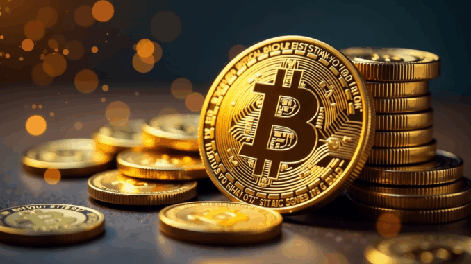Bitcoin gains 12%, mirrors gold as trade war, recession fears mount