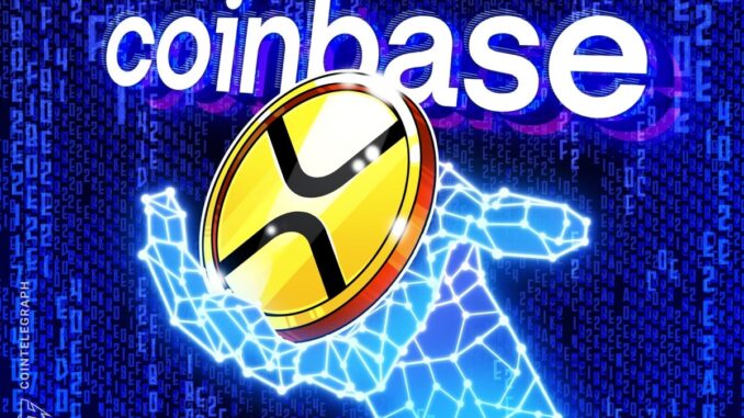 Coinbase Derivatives lists XRP futures