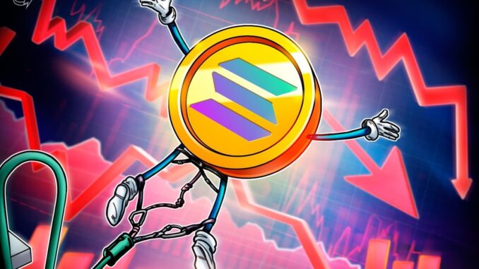 Solana rally capped by SOL token unlock and memecoin decline