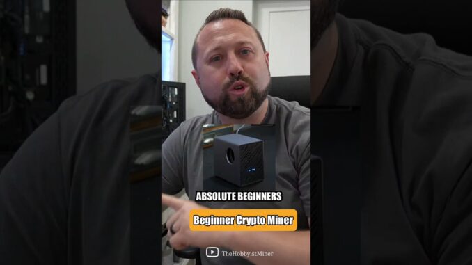 The Perfect Crypto Miner for Beginners under $500! #shorts #bitcoin #dogecoin