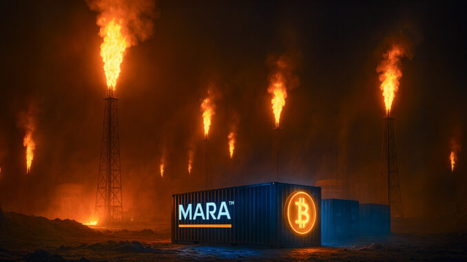 Could MARA be readying to team with Exxon or Aramco on flare gas Bitcoin mining?