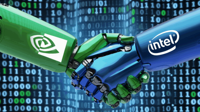 Intel Spikes 23% on Deal With Nvidia to Develop AI Hardware