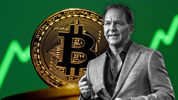 Billionaire Paul Tudor Jones says Bitcoin will outpace gold in 'a world of fiscal expansion'