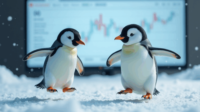 PENGU turns bullish as Pudgy Penguins teams up with Nasdaq-listed Sharps Technology