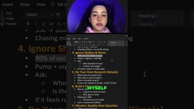 Why “Last Chance” Crypto Posts Are a Trap for Beginners #shorts