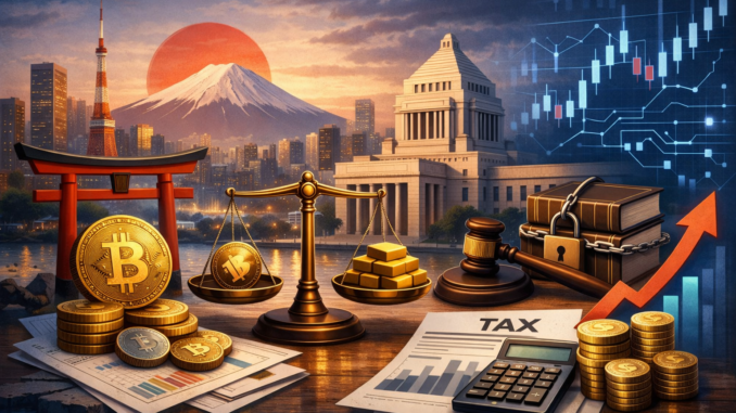 Japan signals a friendlier crypto regime with sweeping tax reform plans