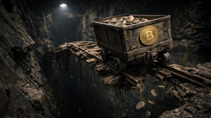 Crypto market bottom is closer than you think as Bitcoin miner reserves crash to historic lows