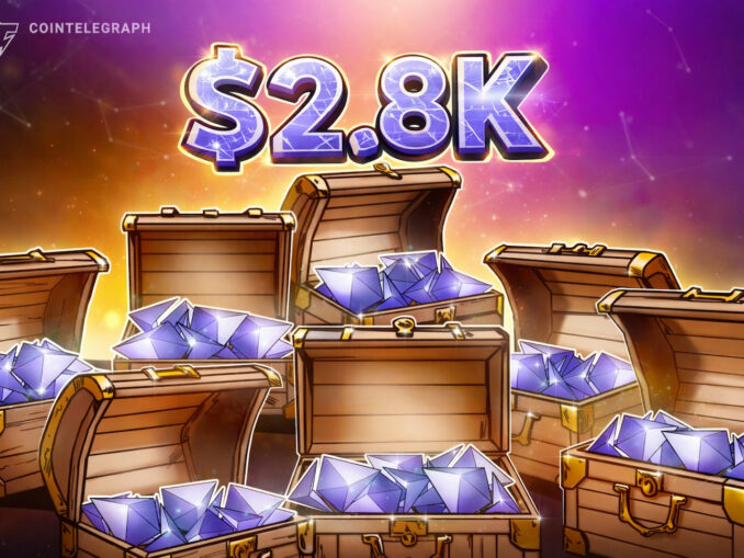 ETH Bulls Target $2.8K But Data Highlights Many Hurdles